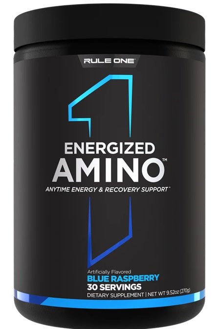 Energized Amino, Blue Raspberry - 270 grams