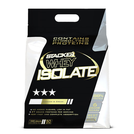 Whey Isolate, Cookies & Cream - 1500 grams