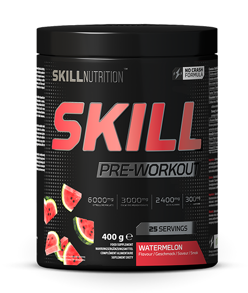 Skill Pre-Workout, Watermelon - 400 grams