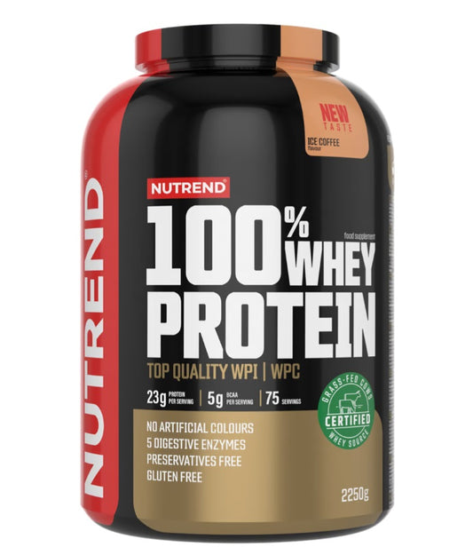 100% Whey Protein, Ice Coffee - 2250 grams