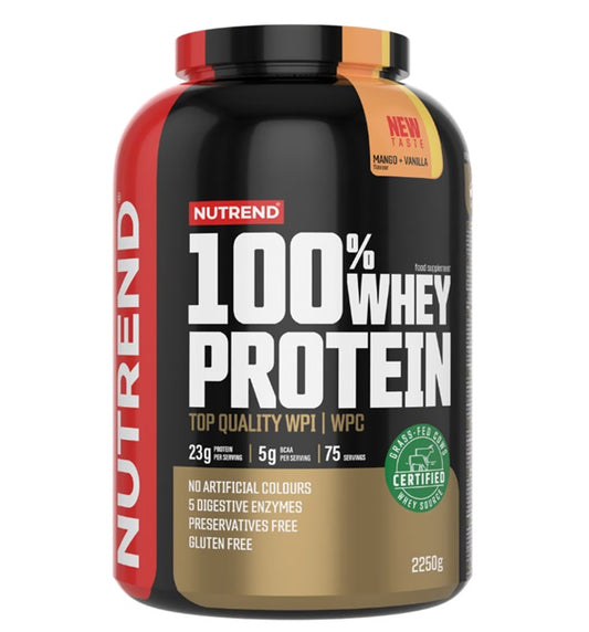 100% Whey Protein, Mango + Vanilla - 2250 grams