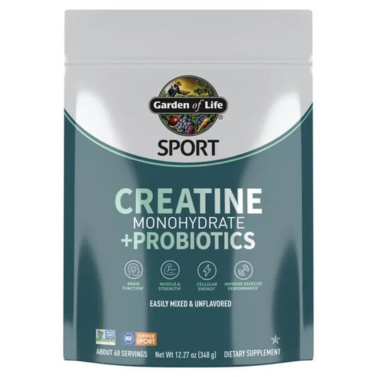 Sport Creatine Monohydrate + Probiotics - 348 grams