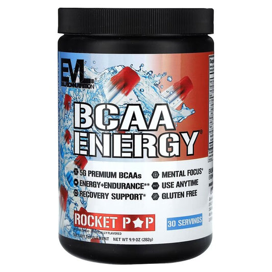 BCAA Energy, Rocket Pop - 282 grams