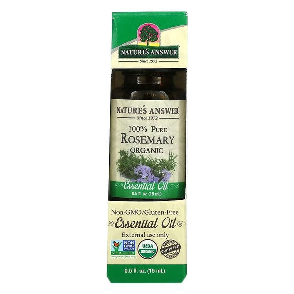 100% Pure Rosemary Essential Oil - 15 ml.