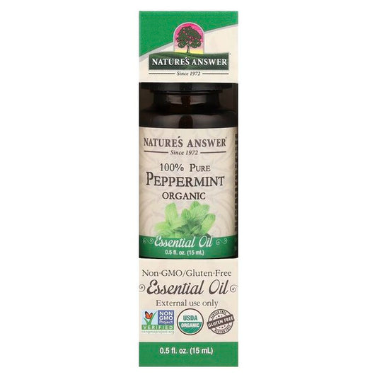 100% Pure Peppermint Essential Oil - 15 ml.