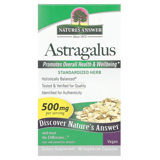 Astragalus Root, Capsules - 60 vcaps
