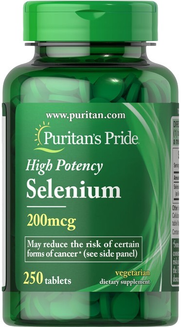 Selenium, 200mcg - 250 tablets