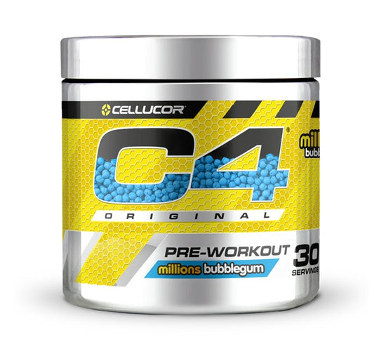 C4 Original Pre-Workout, Millions Bubblegum - 198 grams