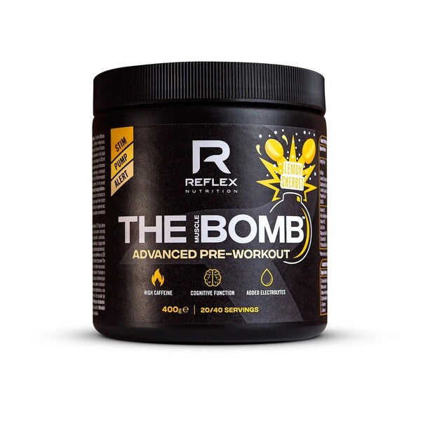 The Muscle Bomb, Lemon Sherbet - 400 grams