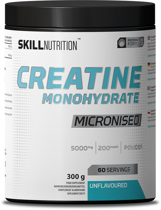 Micronised Creatine Monohydrate, Unflavoured - 300 grams