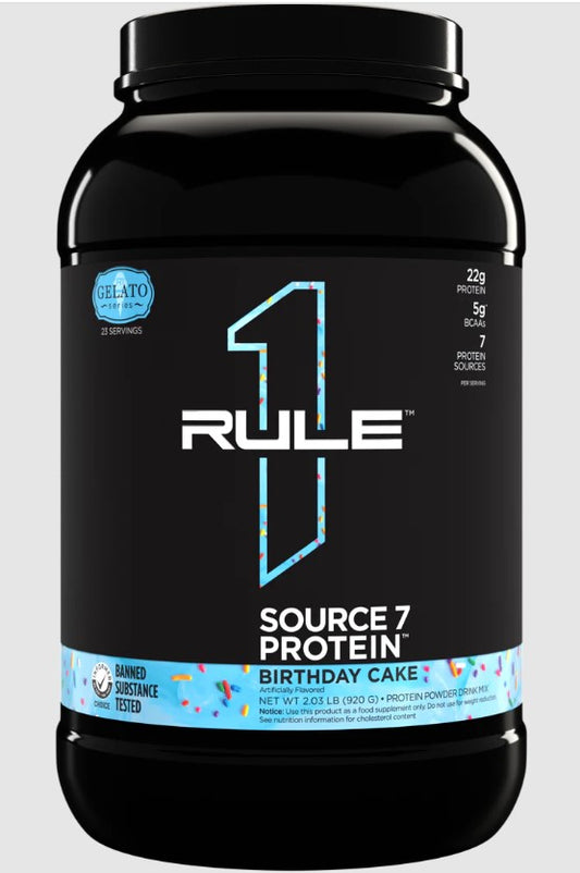 Source7 Protein, Birthday Cake - 920 grams