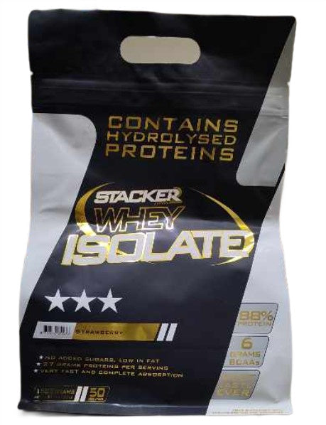 Whey Isolate, Strawberry - 1500 grams