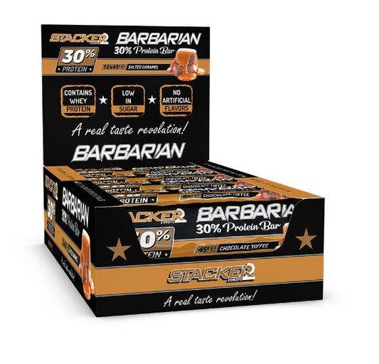 Barbarian, Chocolate Toffee - 12 x 45g