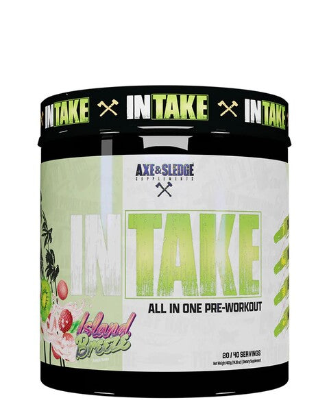 Intake All in One Pre-Workout, Island Breeze - 402 grams