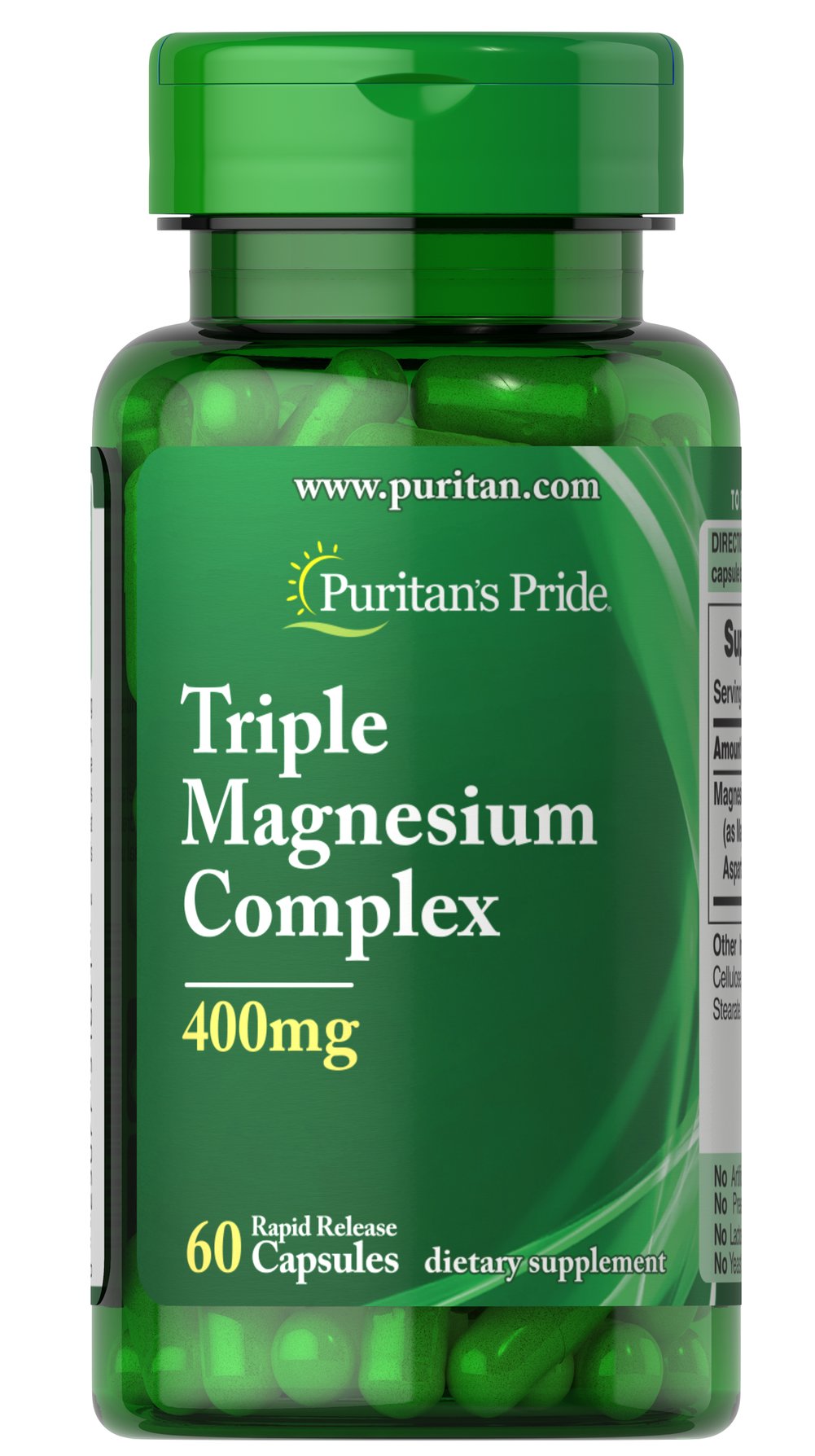Triple Magnesium Complex, 400 mg - 60 caps