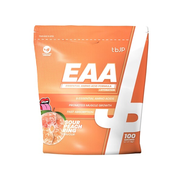 EAA + Hydration, Sour Peach Rings - 1000 grams