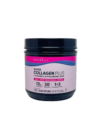 Super Collagen Plus with Vitamin C & Hyaluronic Acid - 390 grams