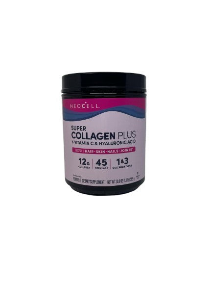 Super Collagen Plus with Vitamin C & Hyaluronic Acid - 585 grams