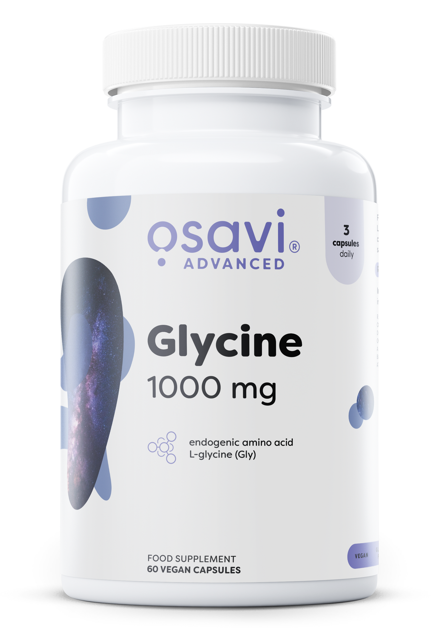 Glycine, 1000mg - 60 vegan caps