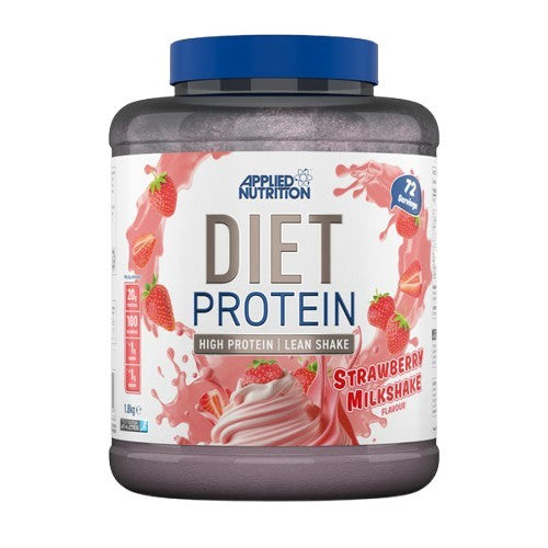 Diet Whey, Strawberry Milkshake - 1800 grams