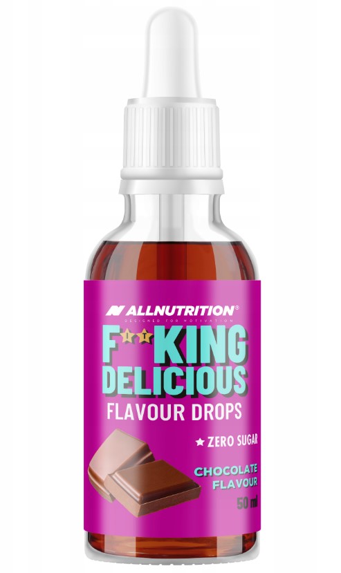 Fitking Delicious Flavor Drops, Chocolate - 50 ml.