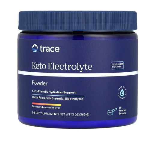 Keto Electrolyte Powder, Strawberry Lemonade - 369 grams