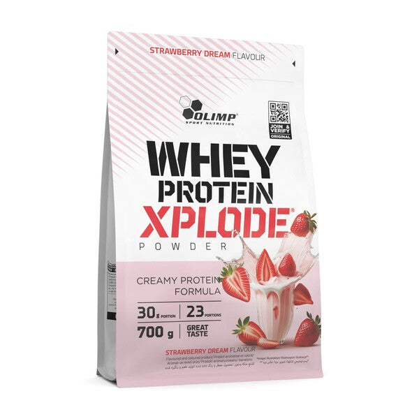 Whey Protein Xplode, Strawberry Dream - 700 grams