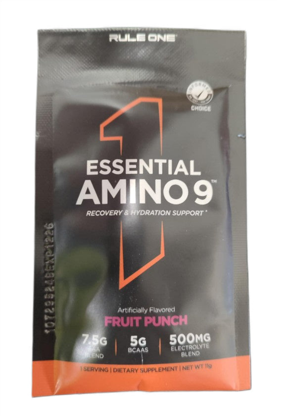 Essential Amino 9, Fruit Punch - 11 grams (1 serving)