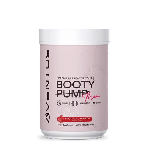 Booty Pump - Premium Pre-Workout, Mami Tropical Punch - 390 grams