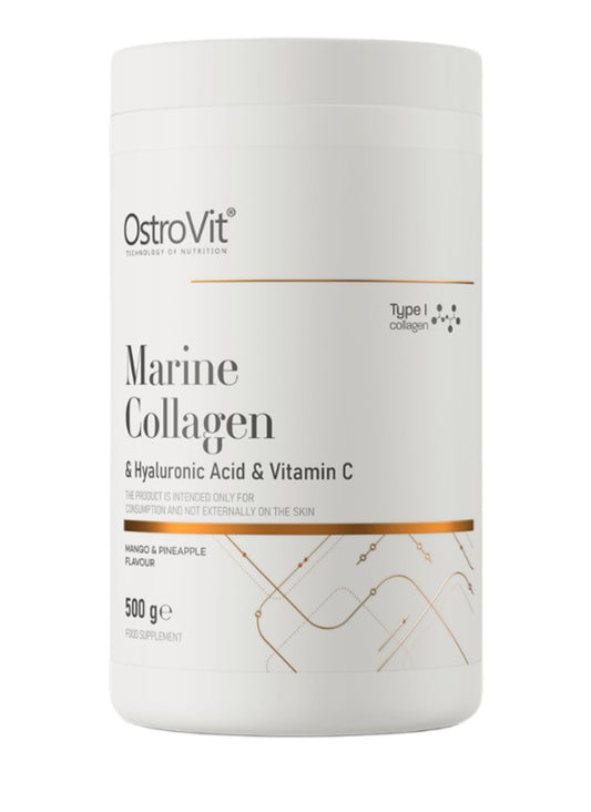 Marine Collagen & Hyaluronic Acid & Vitamin C, Mango & Pineapple - 500 grams