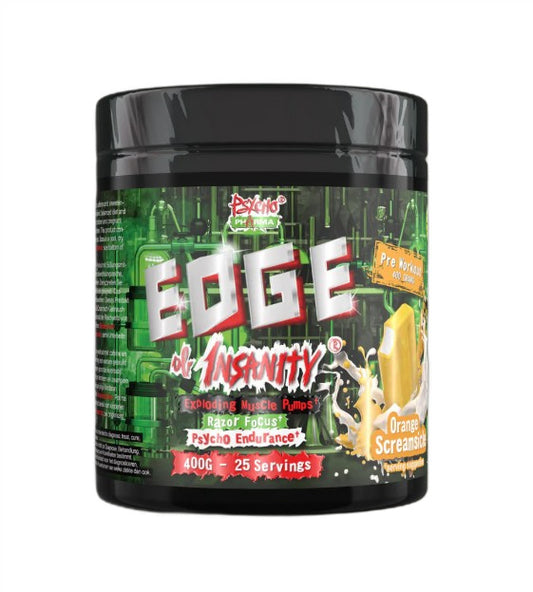 Psycho Pharma Edge of Insanity, Orange Screamsicle - 400 grams