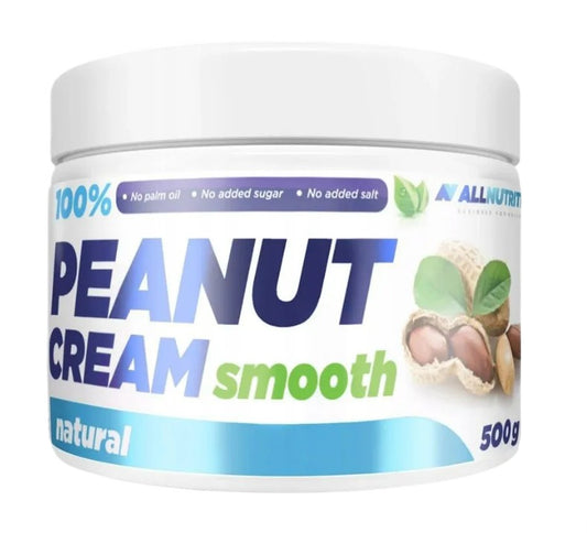 100% Peanut Cream, Smooth - 500 grams