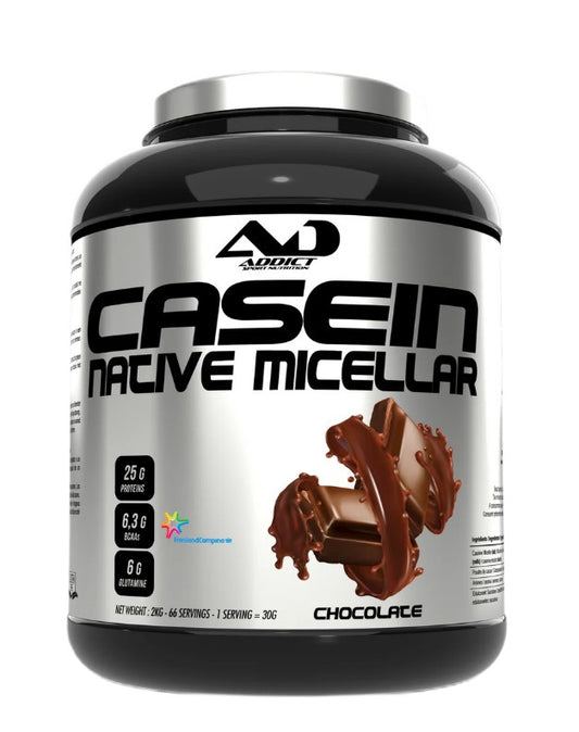 Native Micellar Casein, Chocolate - 2000 grams