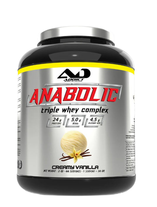 Anabolic Triple Whey Complex, Creamy Vanilla - 2000 grams