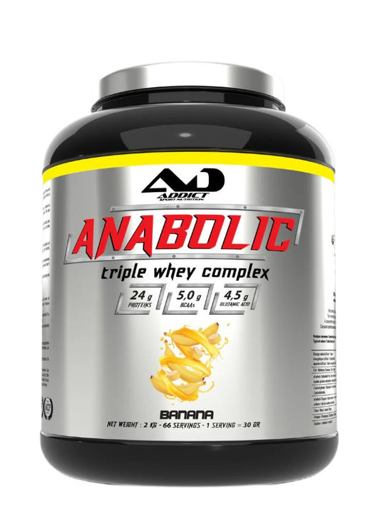 Anabolic Triple Whey Complex, Banana - 2000 grams