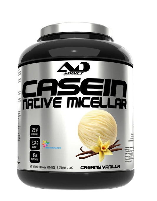 Native Micellar Casein, Creamy Vanilla - 2000 grams