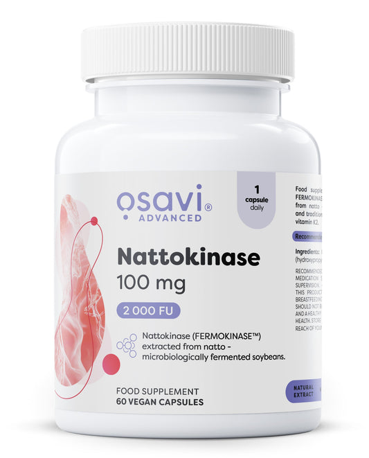Nattokinase, 100 mg - 60 vegan caps