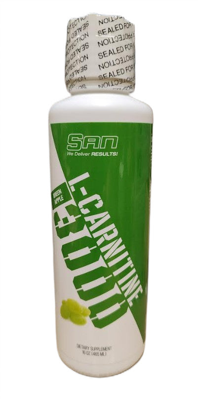 L-Carnitine 3000, Green Apple - 465 ml.