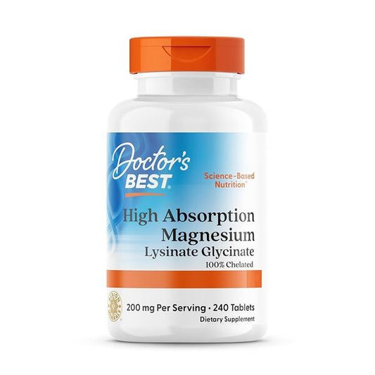 High Absorption Magnesium, 100mg - 240 tablets