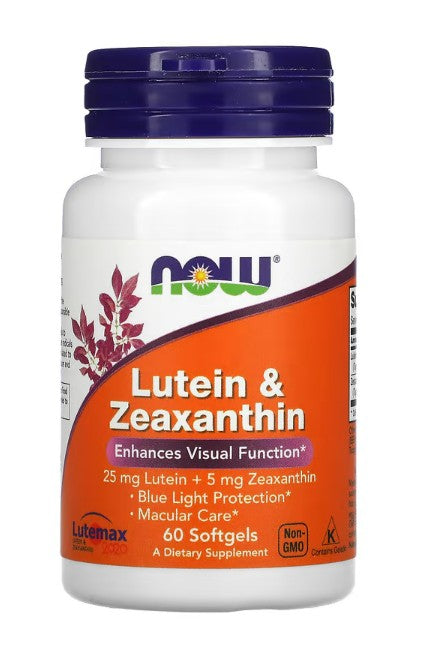Lutein & Zeaxanthin - 60 softgels