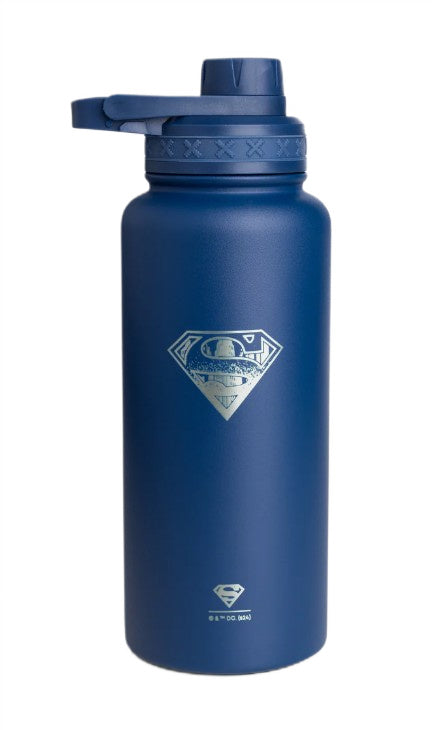 Bohtal Insulated Sports Bottle- DC Comics, Superman Logo - 960 ml.
