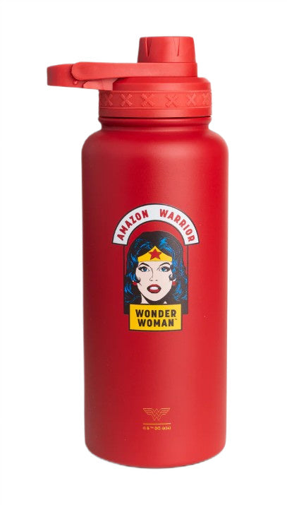 Bohtal Insulated Sports Bottle- DC Comics, Wonder Woman Amazon Warrior - 960 ml.
