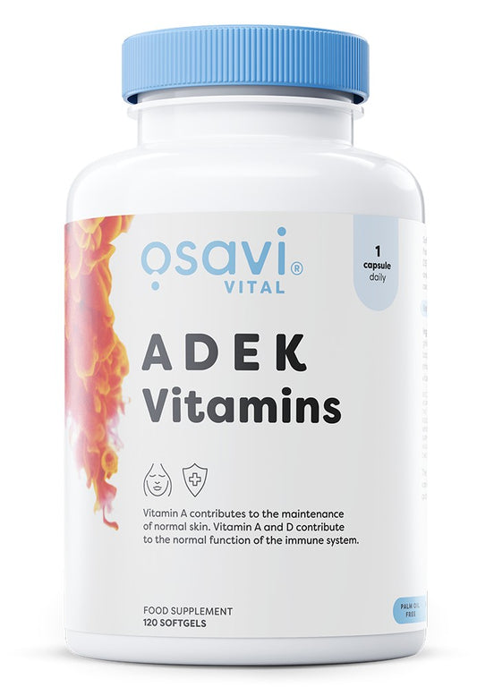 ADEK Vitamins - 120 softgels