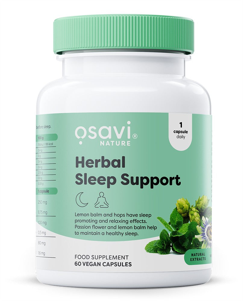 Herbal Sleep Support (Melatonin Free) - 60 vegan caps