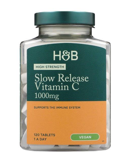 High Strength Slow Release Vitamin C, 1000mg - 120 tablets