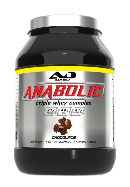 Anabolic Triple Whey Complex, Chocolate - 1000 grams