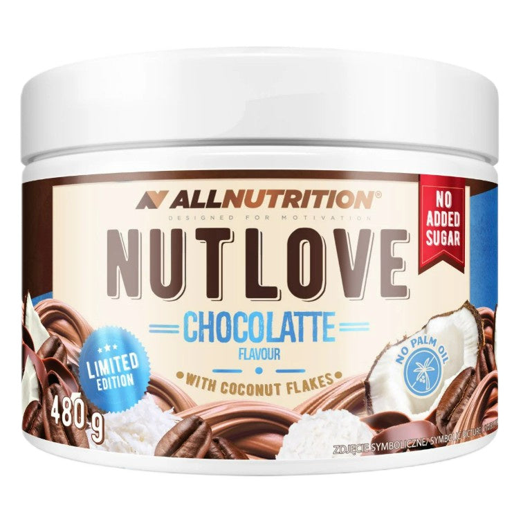Nutlove, Chocolatte with Coconut Flakes - 480 grams