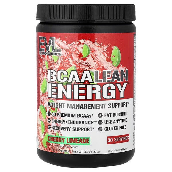 BCAA Lean Energy, Cherry Limeade (EAN 710051864246) - 321 grams