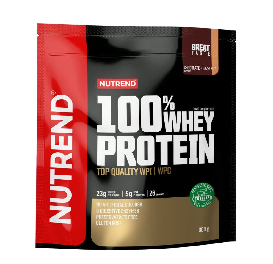 100% Whey Protein, Chocolate & Hazelnut - 800 grams