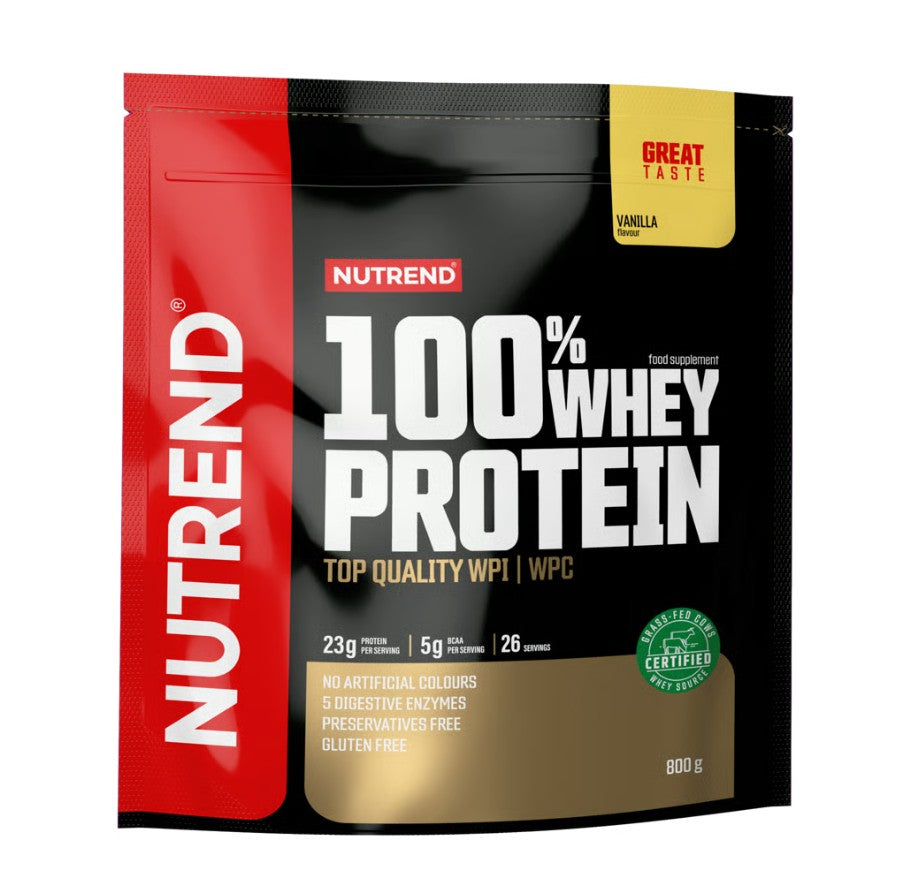 100% Whey Protein, Vanilla - 800 grams